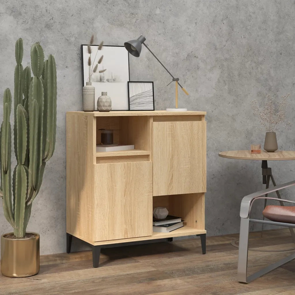 Credenza Rovere Sonoma 60x35x70 cm in Legno Multistrato 821151
