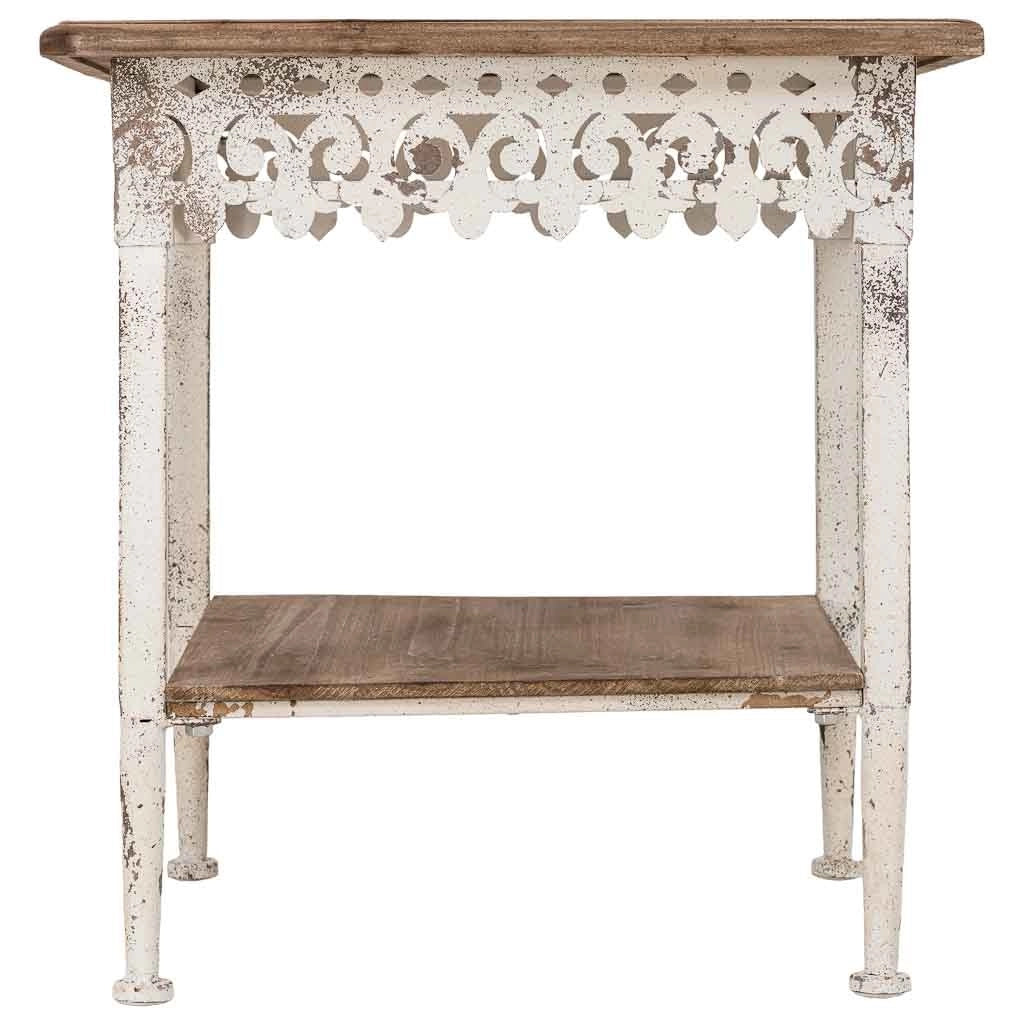 Tavolino da caffè in legno marrone, 50x50x53 cm (altezza)