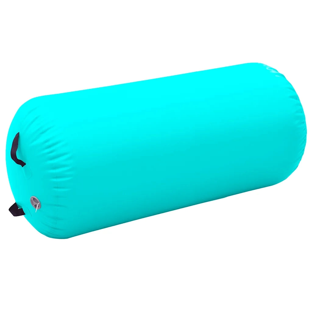 Rotolo da Ginnastica Gonfiabile con Pompa 120x90cm in PVC Verde 92719