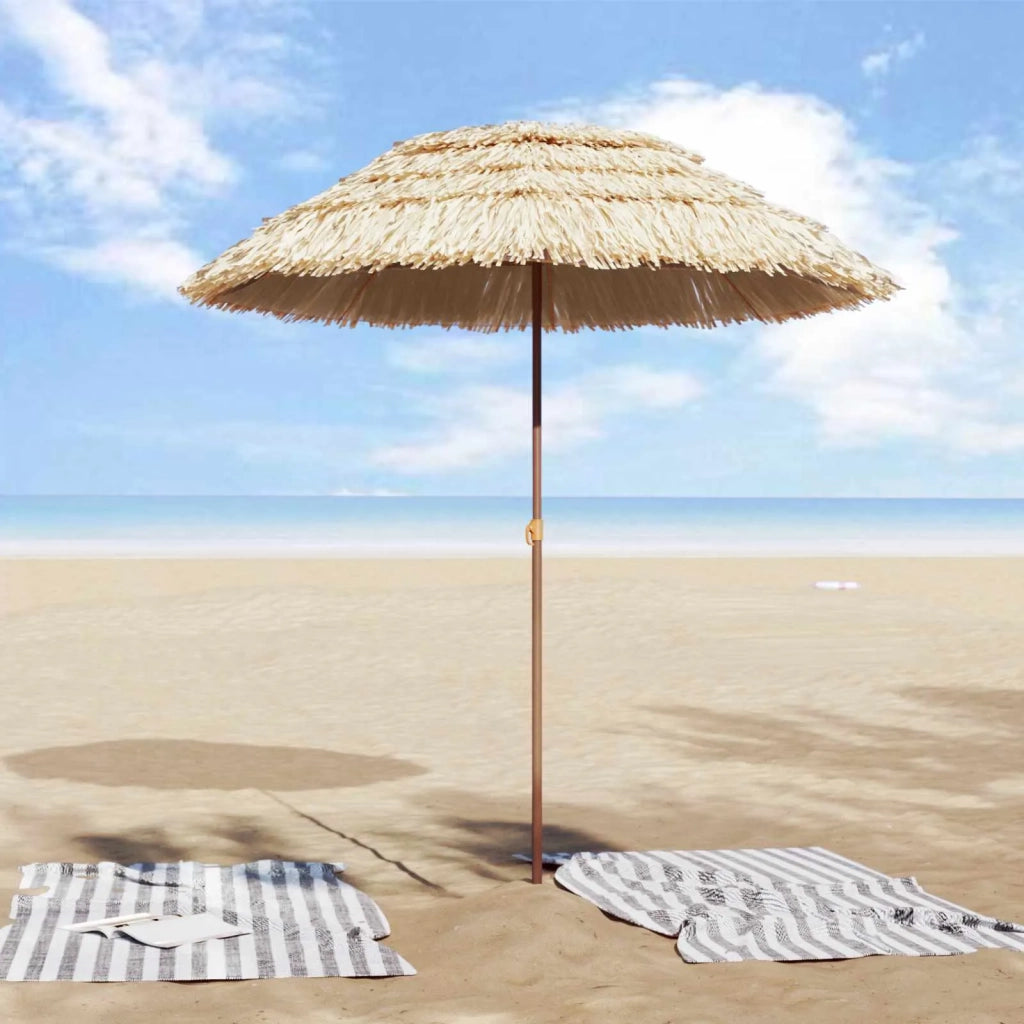 Ombrellone da Spiaggia Naturale 160 x 160 x 196 cm 42006676
