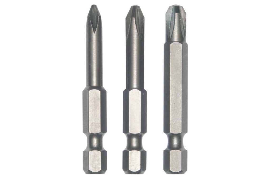 Inserti Prolungati Pozidriv 50 Mm Pezzi 3 - Masidef