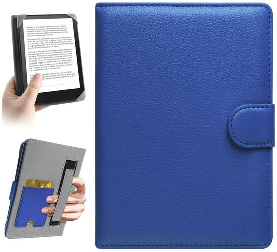 Coprimessa universale per e-reader da 6-6,8 pollici compatibile con Kindle Paperwhite 6" e Kindle 2022 e 2019, Kobo Clara HD e Kobo Clara 2E, 65% coprimessa con taschino integrato.