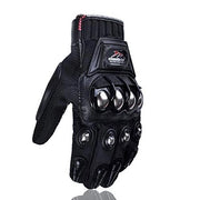 Manopole antislip per ciclisti - Impermeabili - Completi con dita - Neri - Ideali per la bicicletta - Modello MAD-10C
