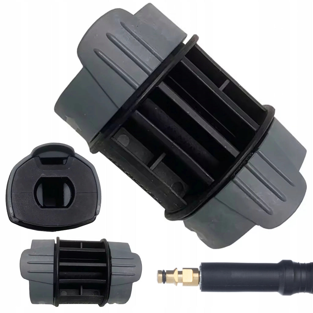 Adattatore Click-Click per Idropulitrice compatibile con Kärcher K2–K7 – Estensione Durevole, Montaggio Facile