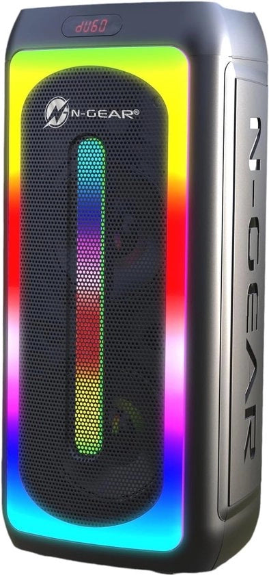 Altoparlante Bluetooth Portatile da 500 Watt con Illuminazione Disco