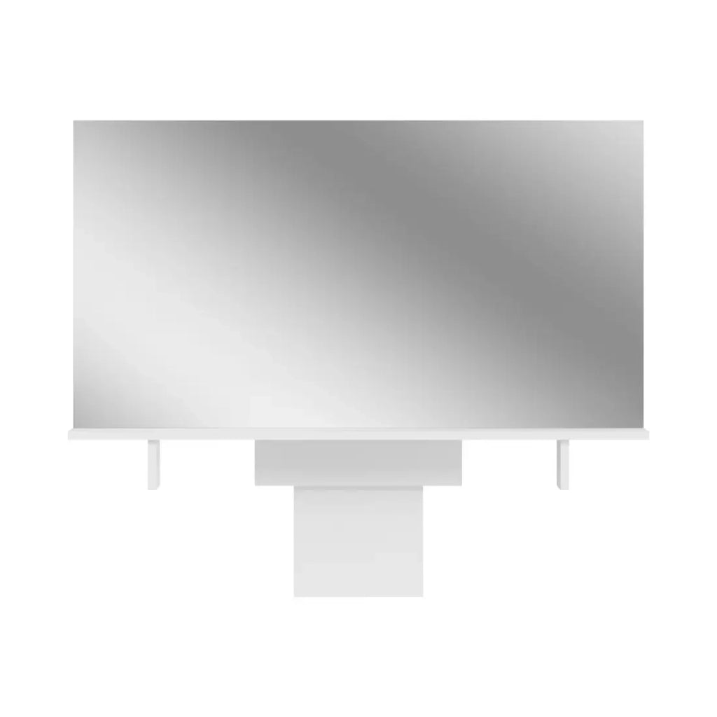 Specchio da toeletta ESTRELLA bianco – 110 cm con ripiano, stile classico