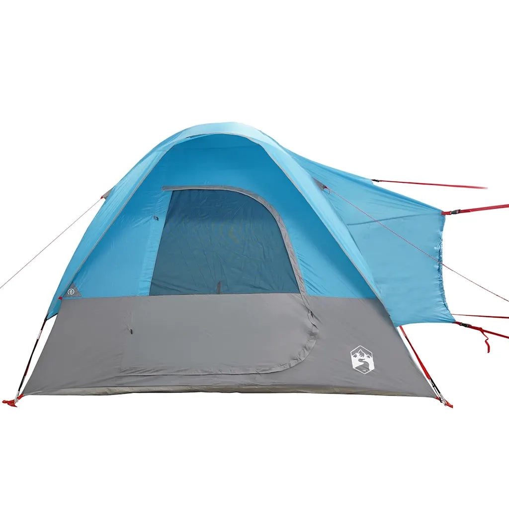 Tenda da Campeggio per Auto per 4 Persone Blu Impermeabile