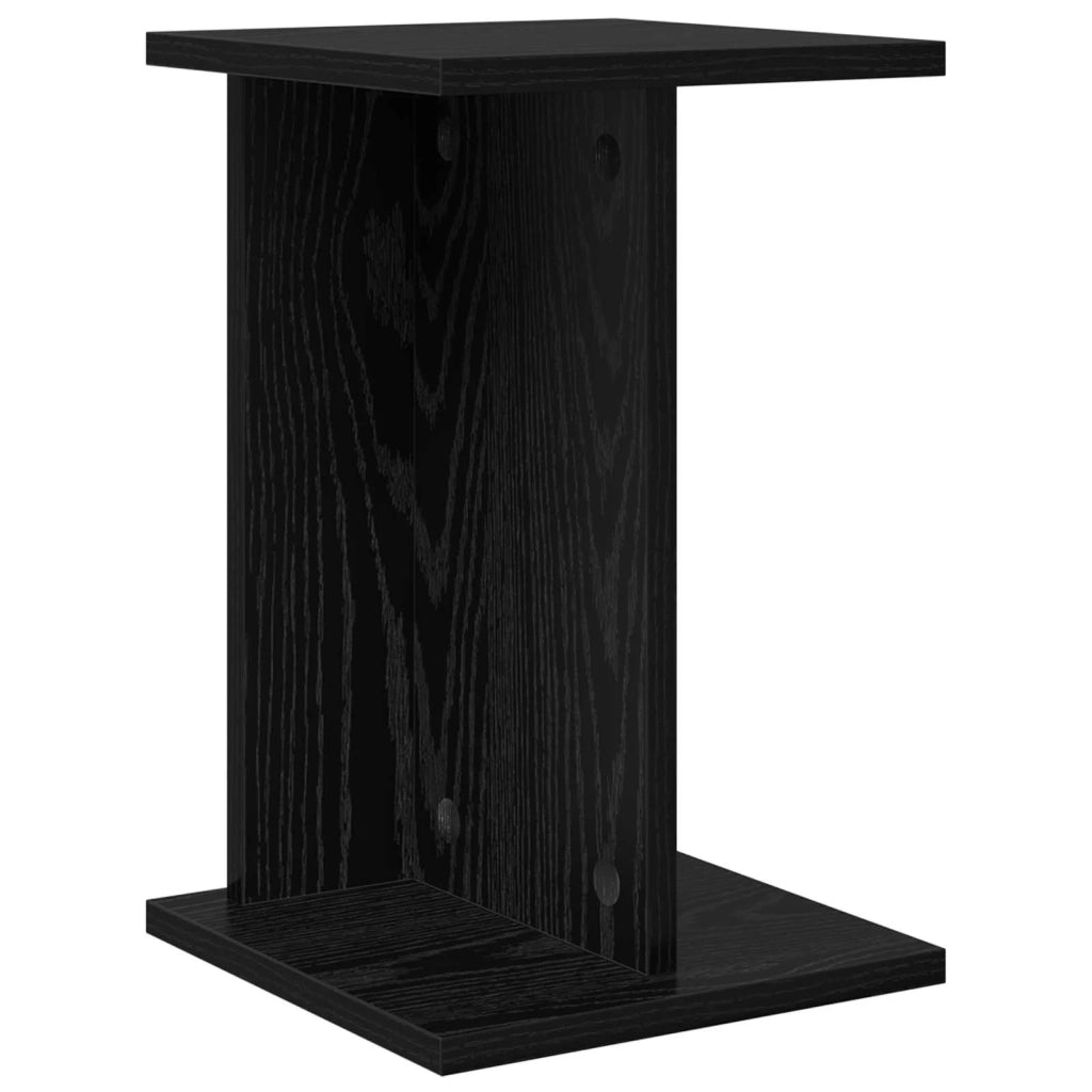 Supporto per piante | Sostegno per piante 2 pz Rovere Nero 25 x 25,5 x 40,5 cm