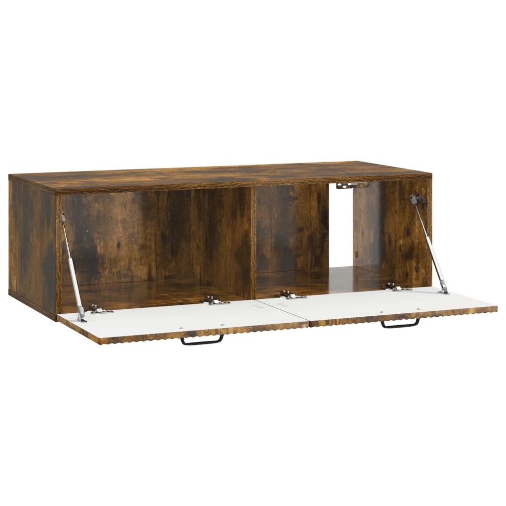 Mobile Porta TV da Muro Rovere Fumo 98 x 41 x 30 cm 899040