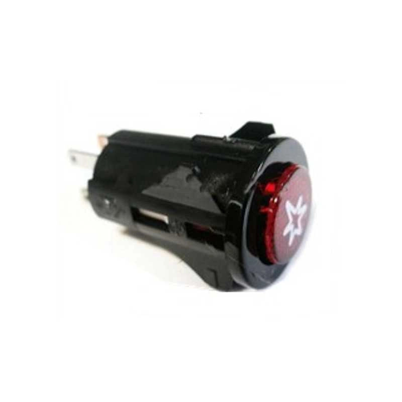 ARISTON PULSANTE LUMINOSO ACCENSIONE PIEZO PIANO COTTURA INDESIT 4 Contatti - UNIVERSALE