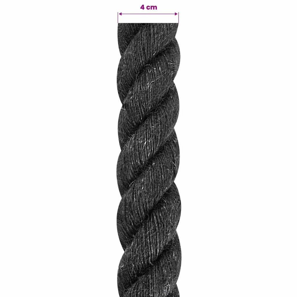 Corda di Juta 40 Nero 100% juta Tossa 42011640
