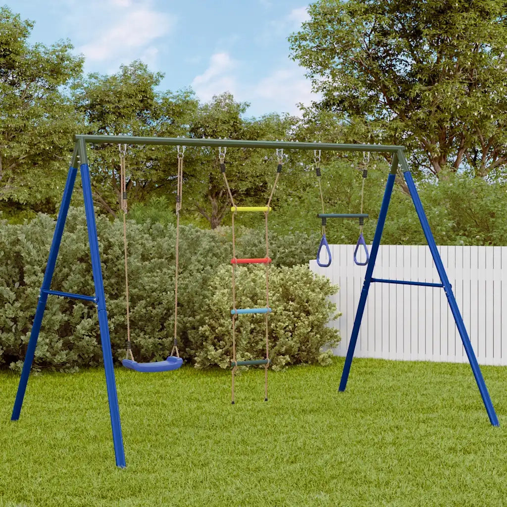 Set Gioco da Esterno con Altalena,Trapezio e Scala CFW8690897