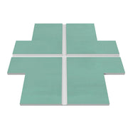 Cartongesso con profilo in alluminio integrato "X" resistente all'umidità