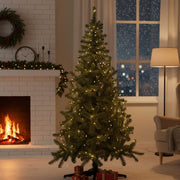 Jingles, Albero di Natale 150 cm 36 Rami Made in Italy, 150h cm Verde