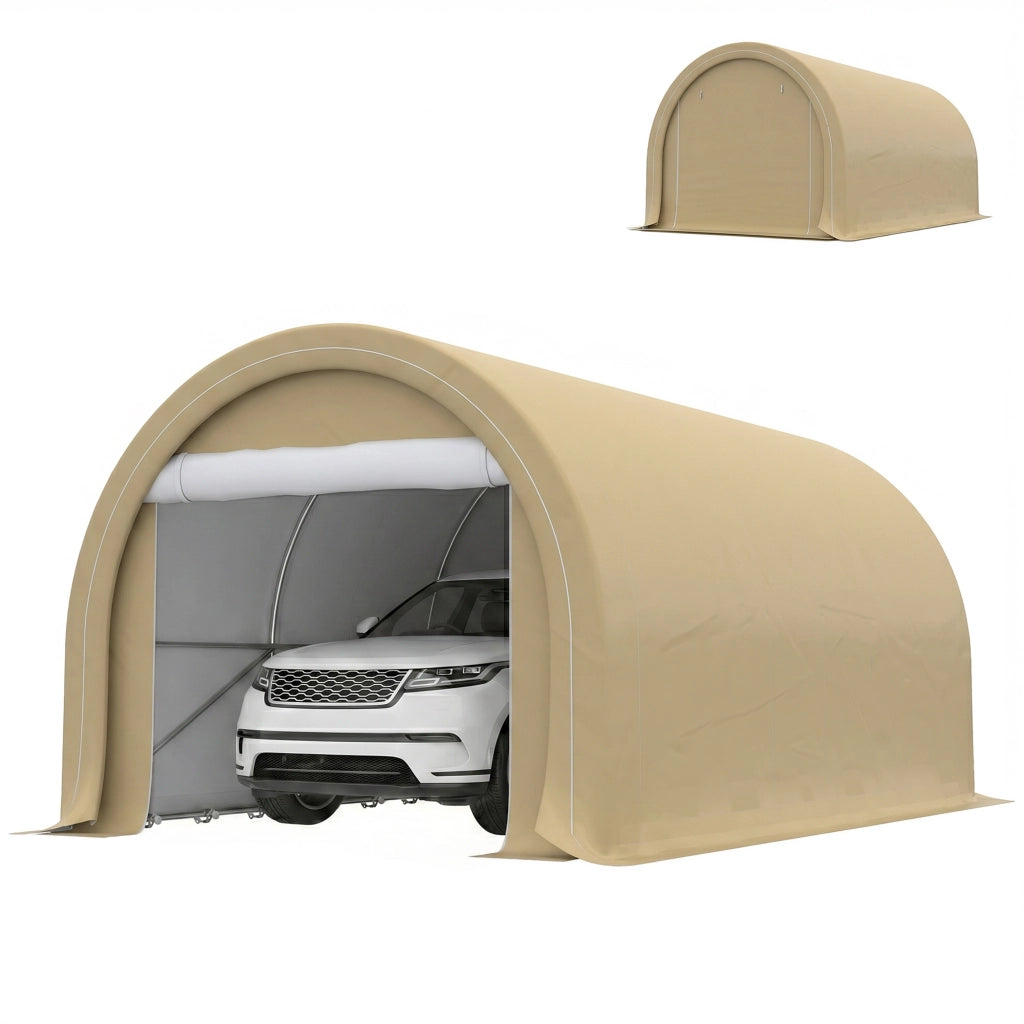 Tenda da Garage ¨C Minimal ¨C Beige 5x3 m