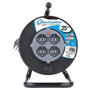 AVVOLGICAVO DOMESTICO CON CAVALETTO 25 mt - ELECTRALINE