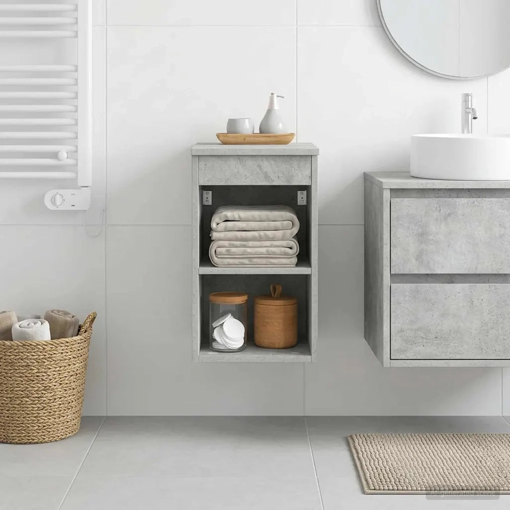Armadio Bagno In-between Grigio Cemento 30 x 35 x 50 cm 890337