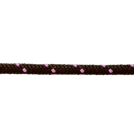 Corda in polipropilene Ã˜ 6 mm. nero - rosa 60 mt.