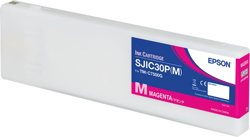 Epson SJIC30P(M): Ink cartridge for ColorWorks C7500G (Magenta)