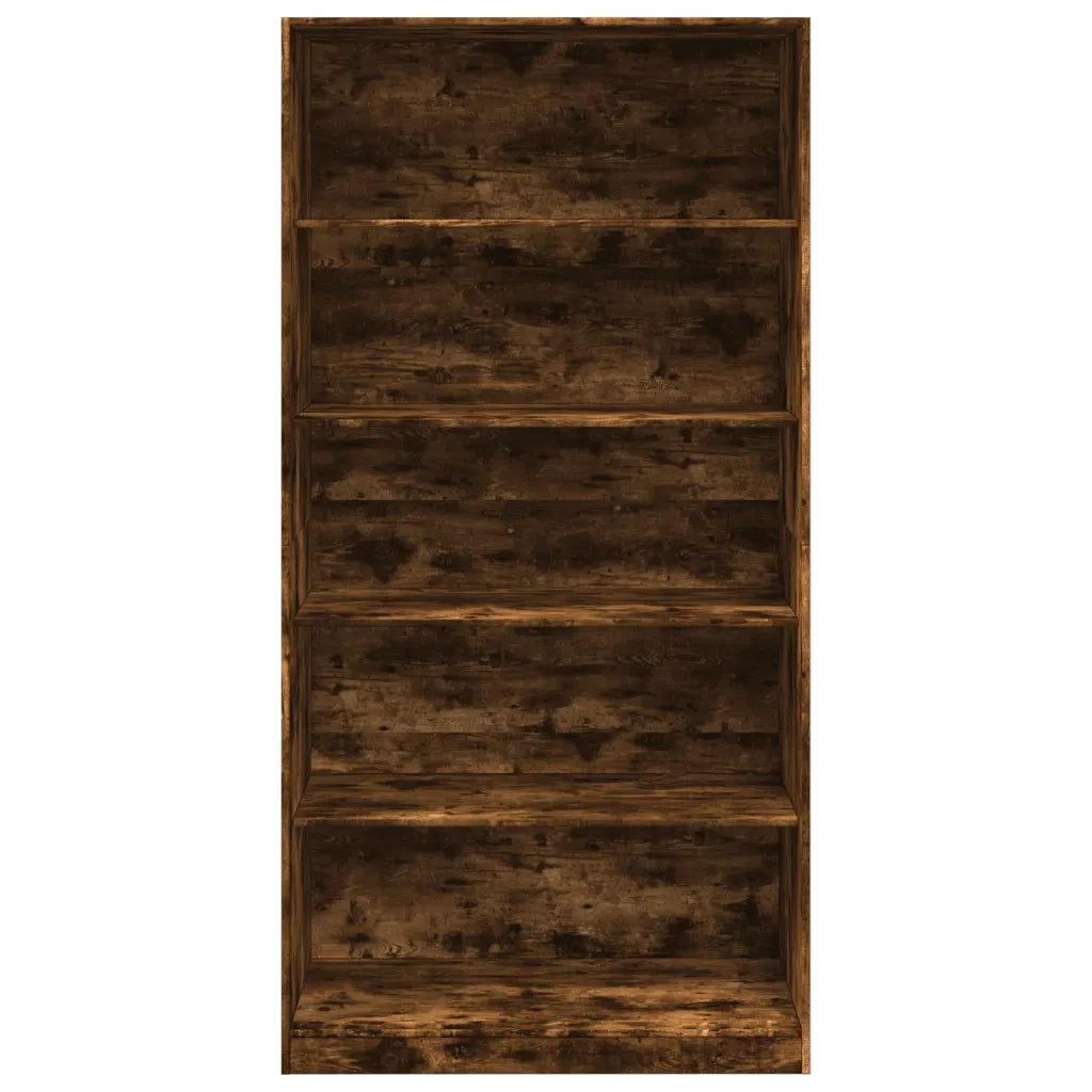 Armadio Rovere Fumo 100x50x200 cm in Legno tecnico 3307733