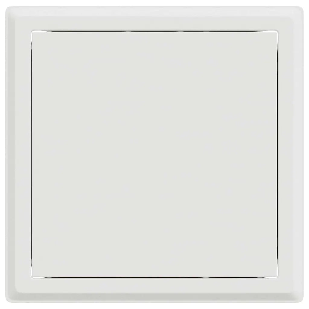 Pannello di Accesso 2 pz Bianco 23 x 23 x 3 cm Acciaio CFW8176176