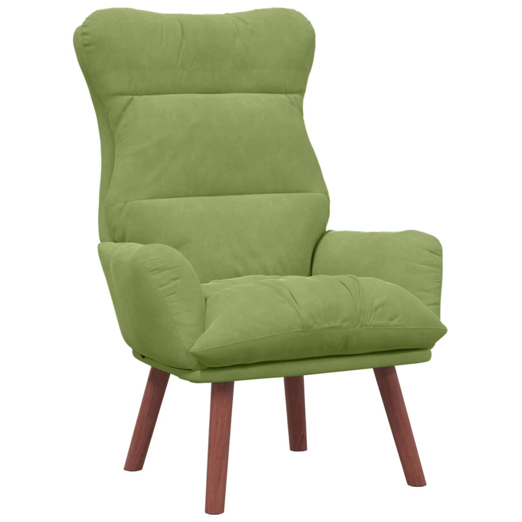poltrona Verde chiaro 69 x 74 x 93 cm Velluto 42001837