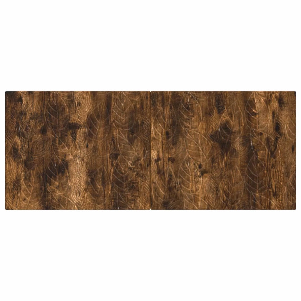 Testiera da Muro DELFT Rovere Fumo Legno ingegnerizzato 897190