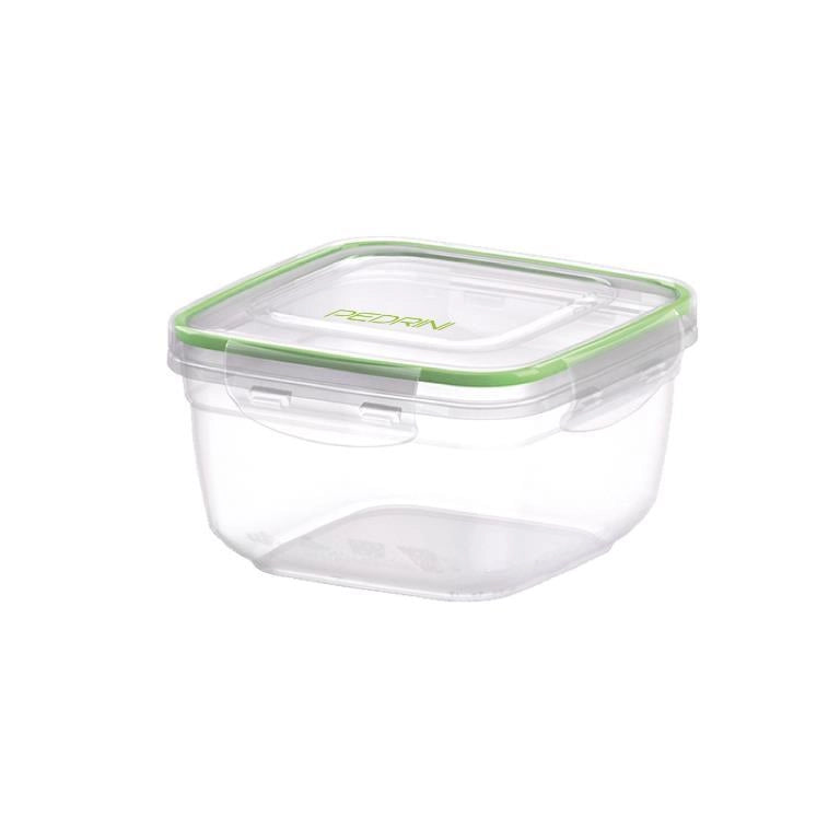 Contenitori Frigobox da Cucina Chiusura Ermetica Quadrato 900 ml Pedrini