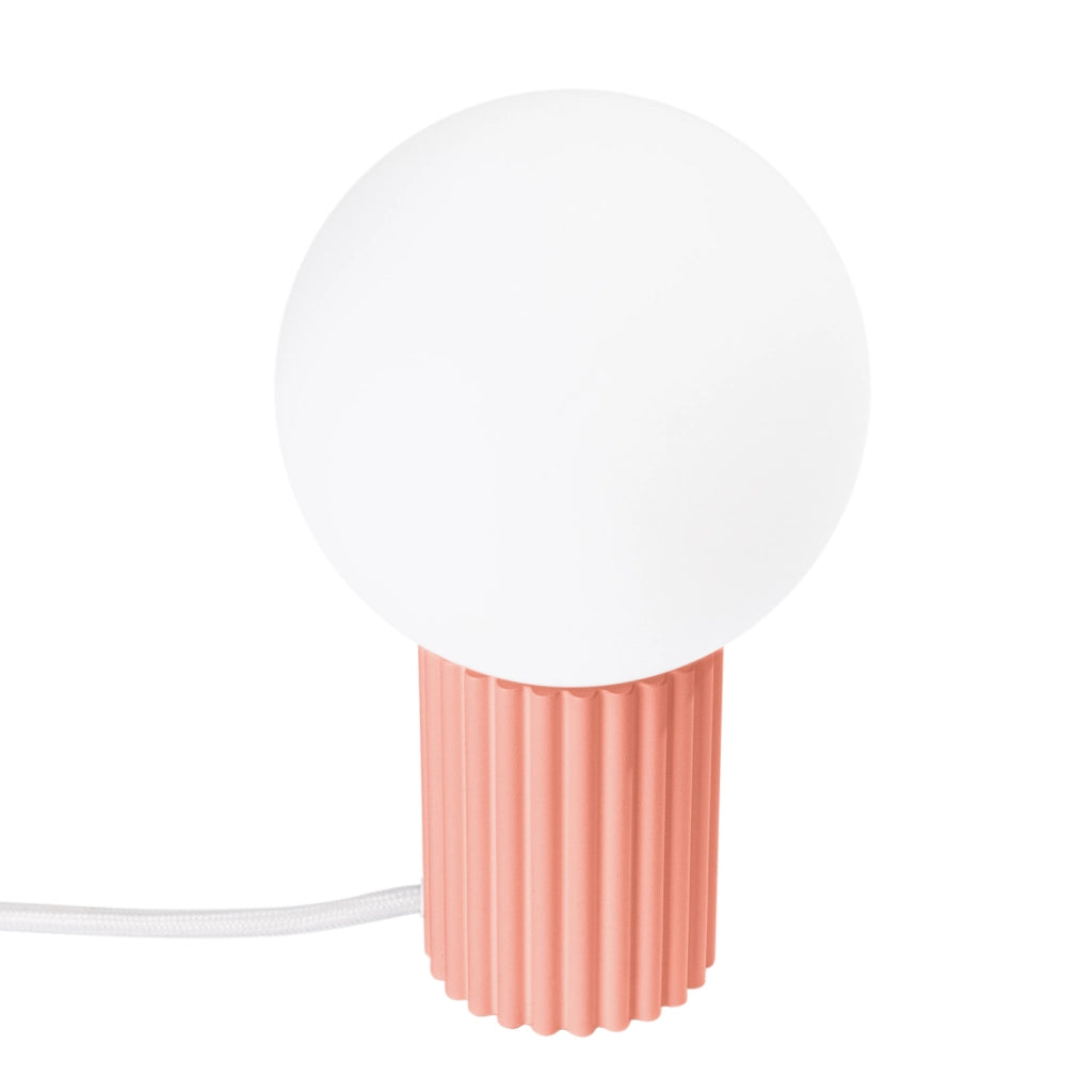 Lampada da tavolo moderna pesca, globo vetro G9 8W SFERA