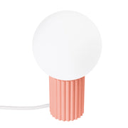 Lampada da tavolo moderna pesca, globo vetro G9 8W SFERA
