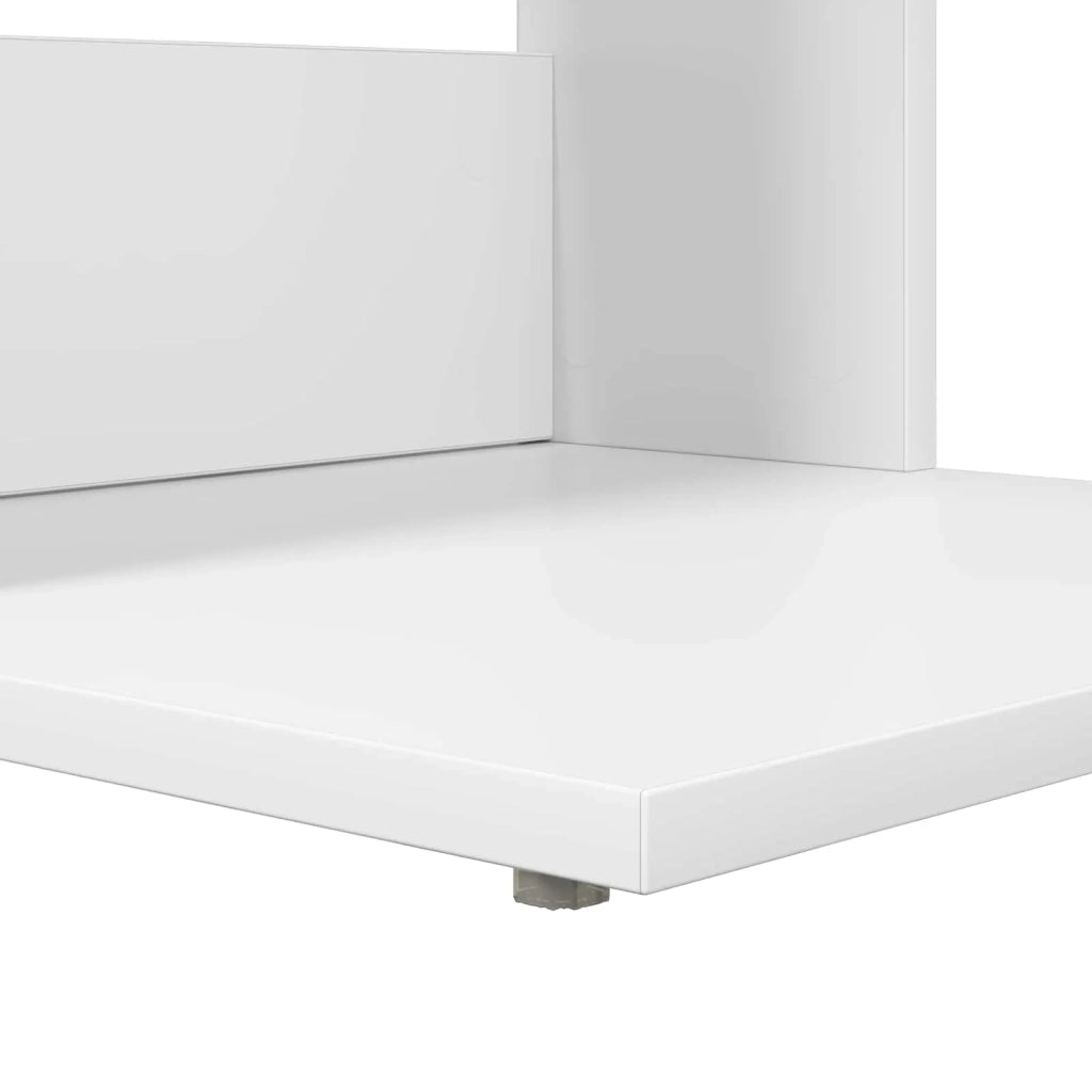 Tavolo laterale Bianco 40 x 38 x 62,5 cm Legno multistrato