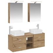 Set di mobili per il bagno 5 pcs Rovere Artigianale 3406758