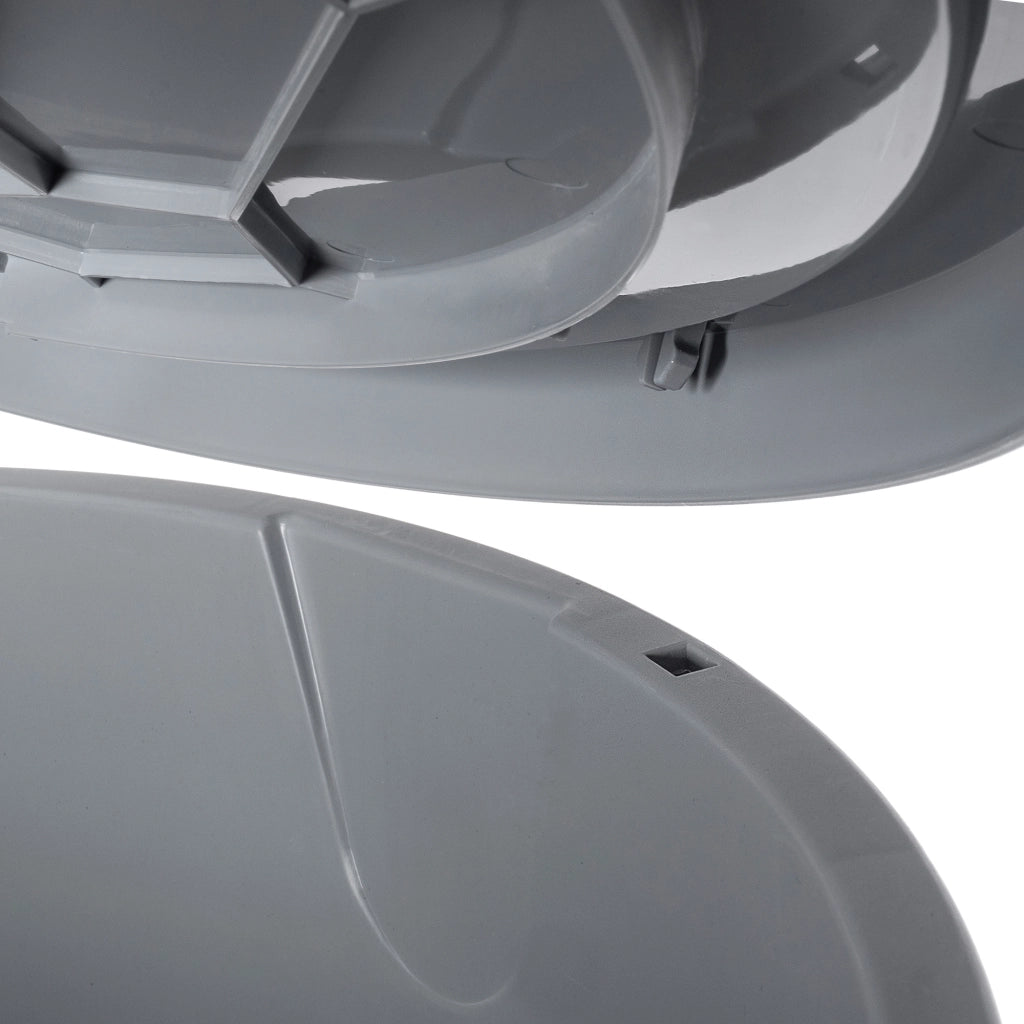 Serbatoio per acqua piovana KADAX 260L, kit di collegamento per barile d'acqua, base per rubinetto