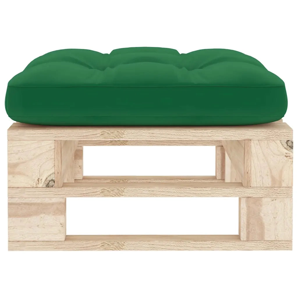 Mobili da Giardino-Ottomana da Giardino Pallet in Legno di Pino Impregnato 174402