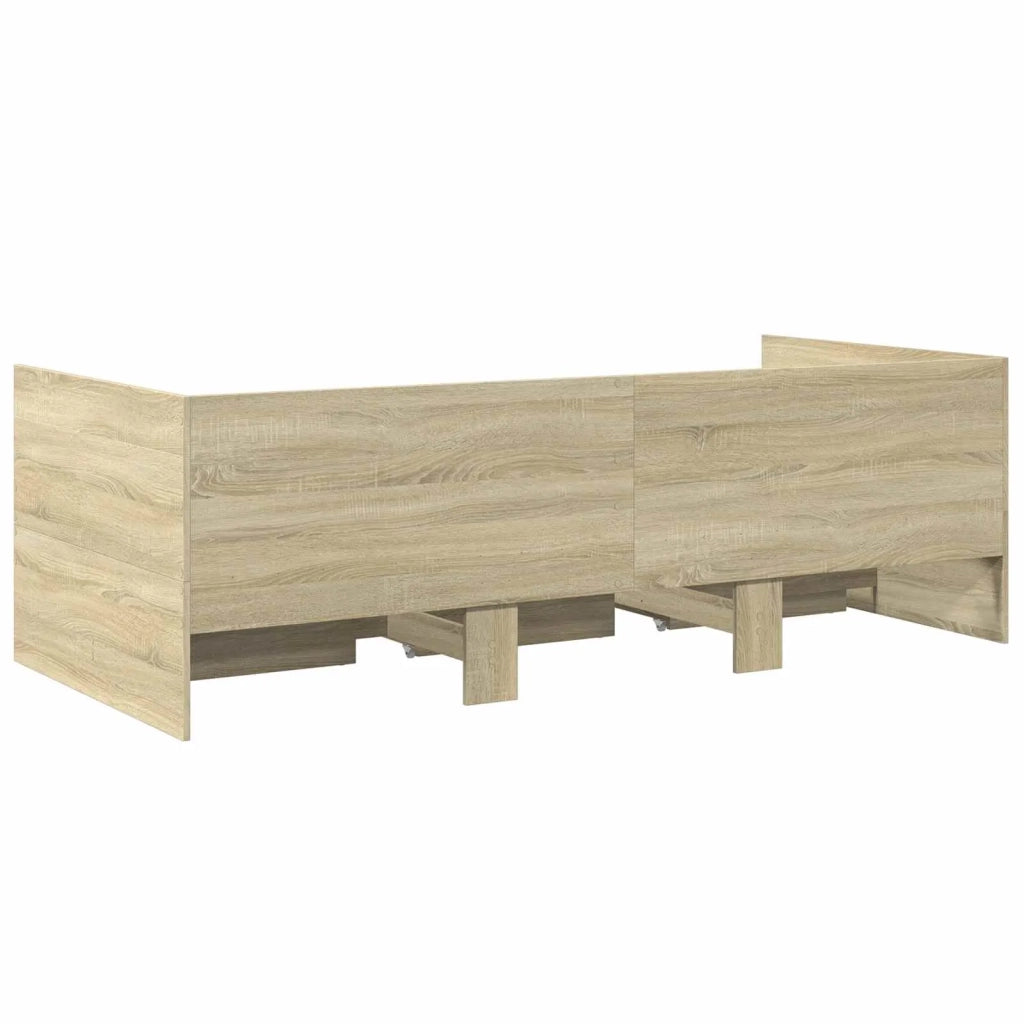 Telaio del letto con storage Rovere Sonoma 80 x 200 cm 3429630