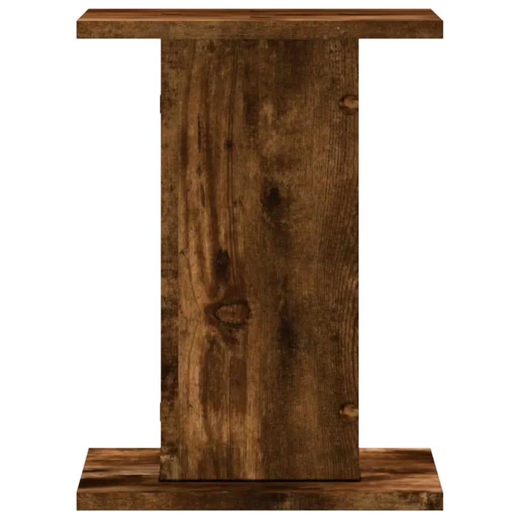 Supporti Altoparlanti 2 pz Rovere 30x30x40 cm Legno Multistrato CFW9230978