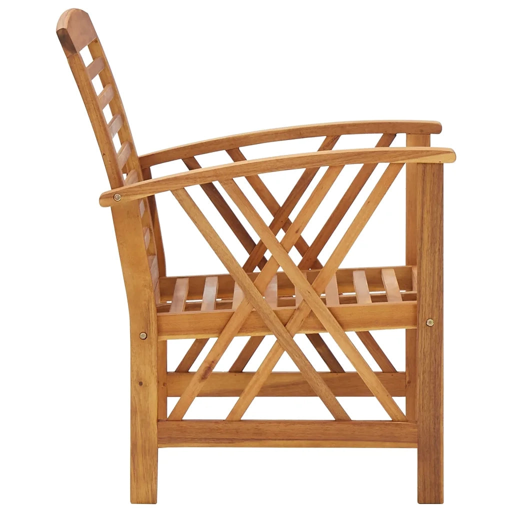Set Divani da Giardino 5 pz in Massello di Acacia 3057986