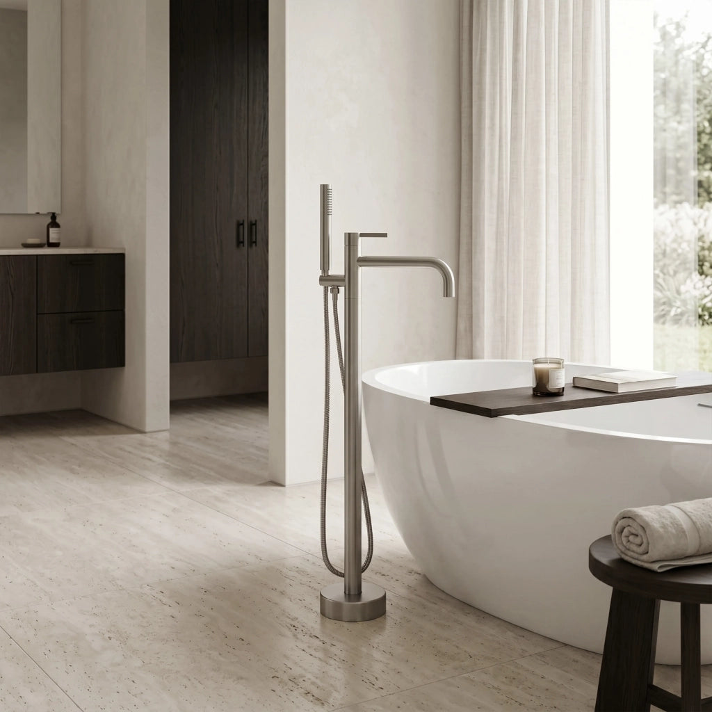 Rubinetto Indipendente Rea Foster Brush Nickel