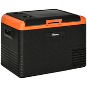 Frigorifero portatile 40L con congelatore ¨C zephmum ¨C 58.7x36.5x43.8 cm arancione e nero