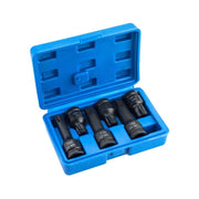 Set chiavi a bussola TORX DA 45-78MM 6PZ 1/2" lunghe T60 T70 T80 Art. 07346