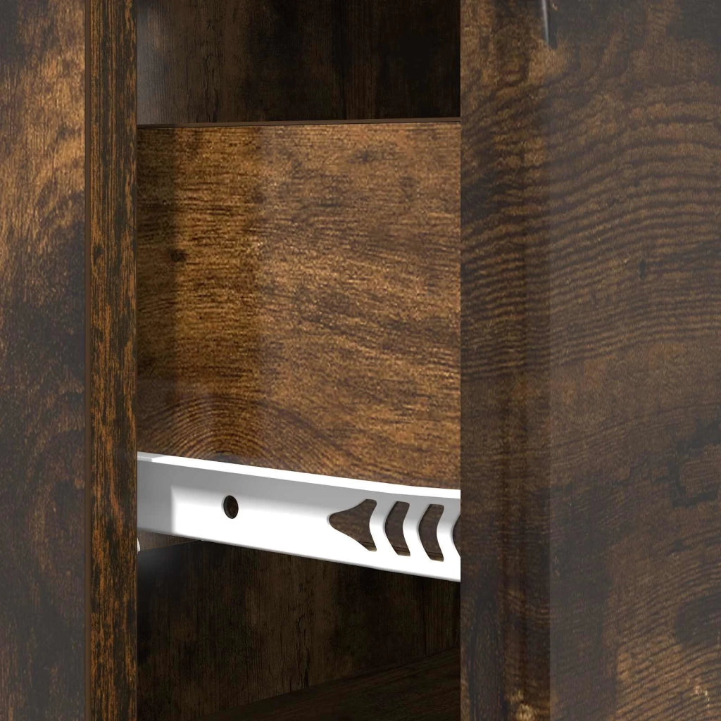 Mobile con Cassetti Rovere Fumo 66 x 34,5 x 90 cm 895530