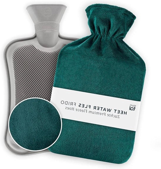 Hoes di Fleece morbido per vasca idromassaggio - 15 L - Inflabili e lavabili - Gomma naturale - Blu-verde