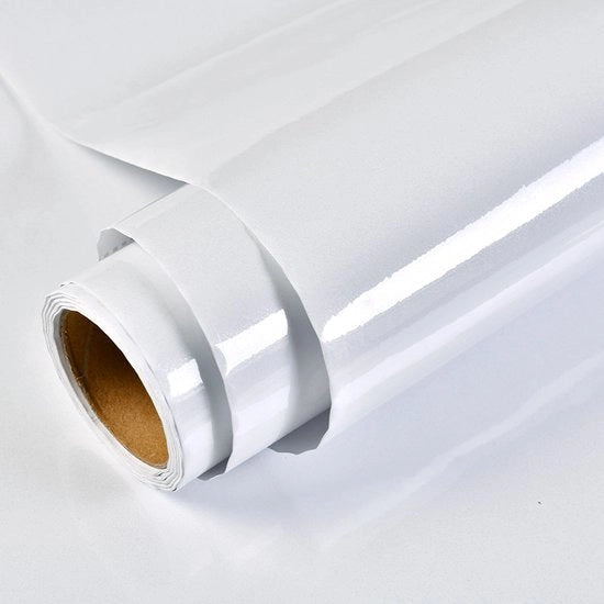 Strisce di rivestimento in marmo e rimuovere e applicare rivestimento, staccare e applicare carta di contatto, tavoli di lavoro, cucine, scrivanie, armadi, carta di contatto decorativa e impermeabile autoadesiva in marmo - Parelmoer bianco 40