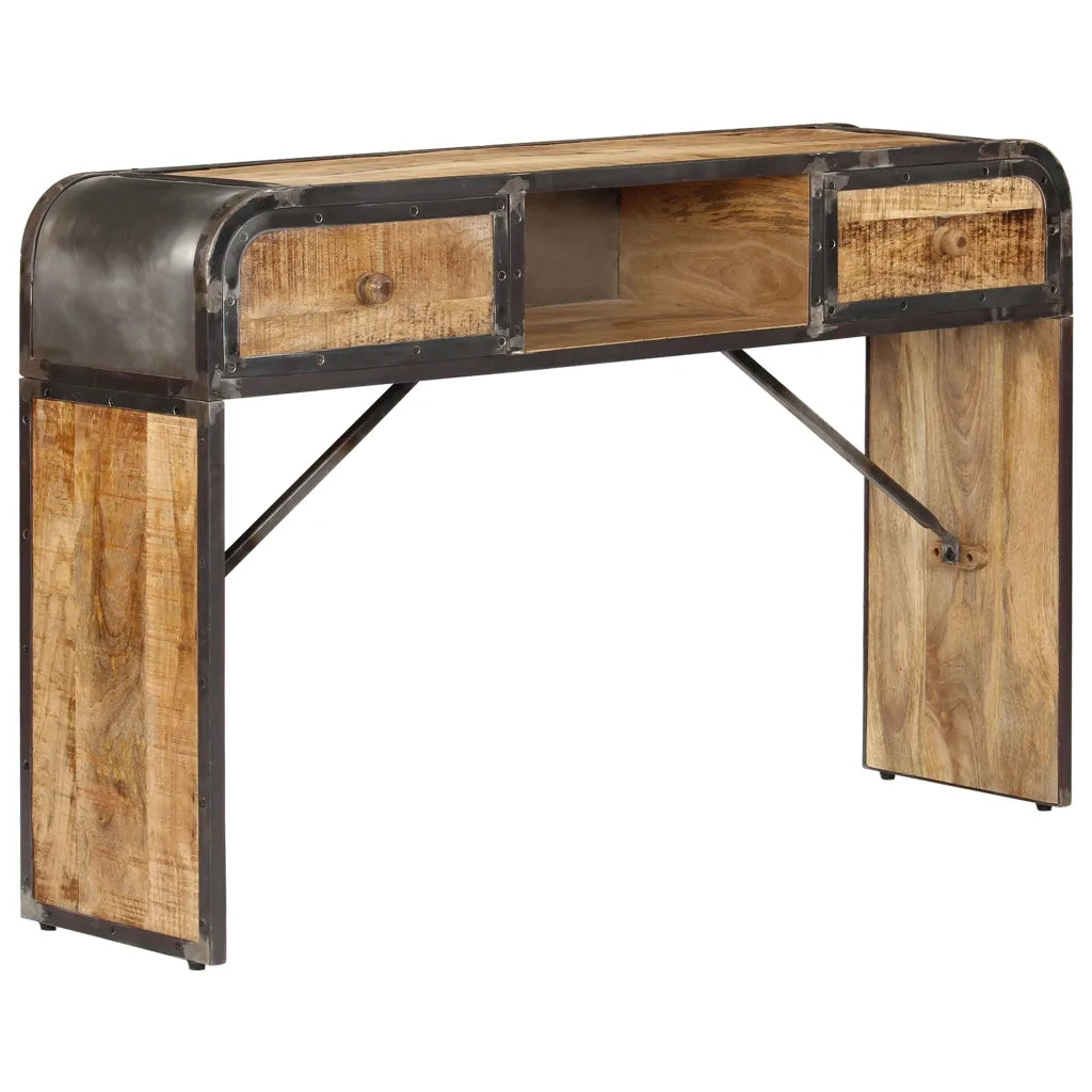 Credenza 120x30x75 cm in Legno Massello di Mango cod mxl 8825