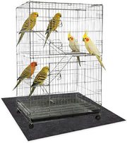 Matrice per gabbie per animali 150 x 90 cm - Materiale in vilt impermeabile - Sottoscala antiscivolo - Materiale assorbente - Adatto per recinti per cani - Protezione per pavimenti - Matrice per animali domestici