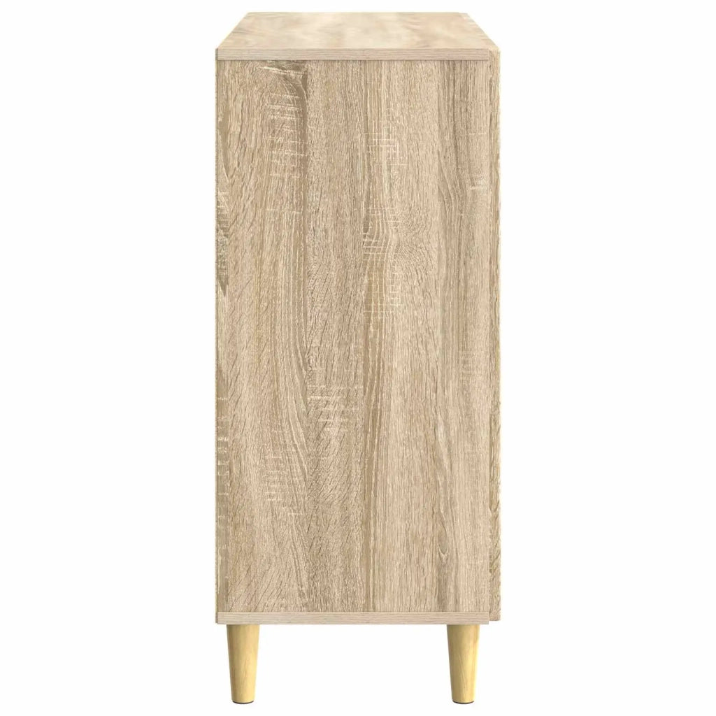 Credenza Rovere Sonoma 89 x 34,5 x 80 cm Legno ingegnerizzato