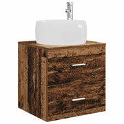 Mobile Lavabo | Armadio Lavabo da Parete Legno antico 49,5 x 44,5 x 66 cm