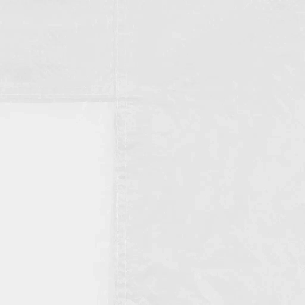 Parete per Tendostruttura in PE  2pz con Finestra Bianco 45113