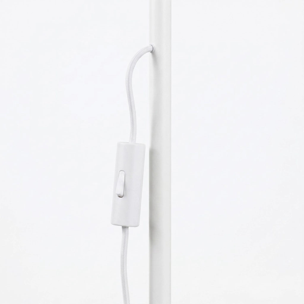 Lampada da terra KARBON 1 bianco