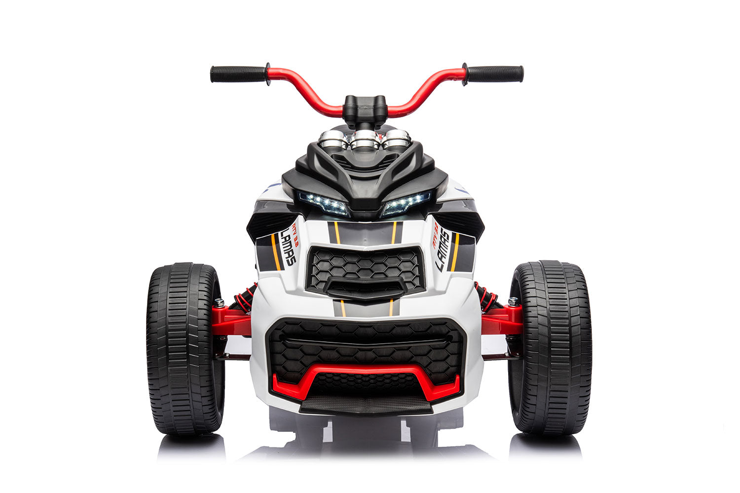 Mini Quad Elettrico per Bambini 3 Ruote 12V ATV 3.0 Bianco